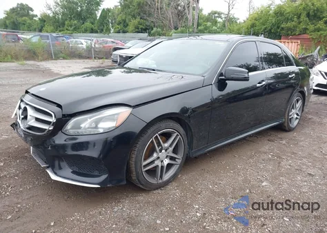 2015 Mercedes-Benz E 350 4Matic z USA, uszkodzony, nr VIN WDDHF8JB6FB086594